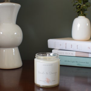 Neroli + Orange | Soy Candle, Orange Scented Candle, Neroli, Summer Candle
