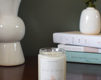 Neroli + Orange | Soy Candle, Orange Scented Candle, Neroli, Summer Candle