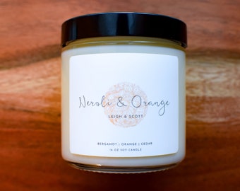 Neroli and Orange | Orange Scent | Orange Candle | Soy Candle