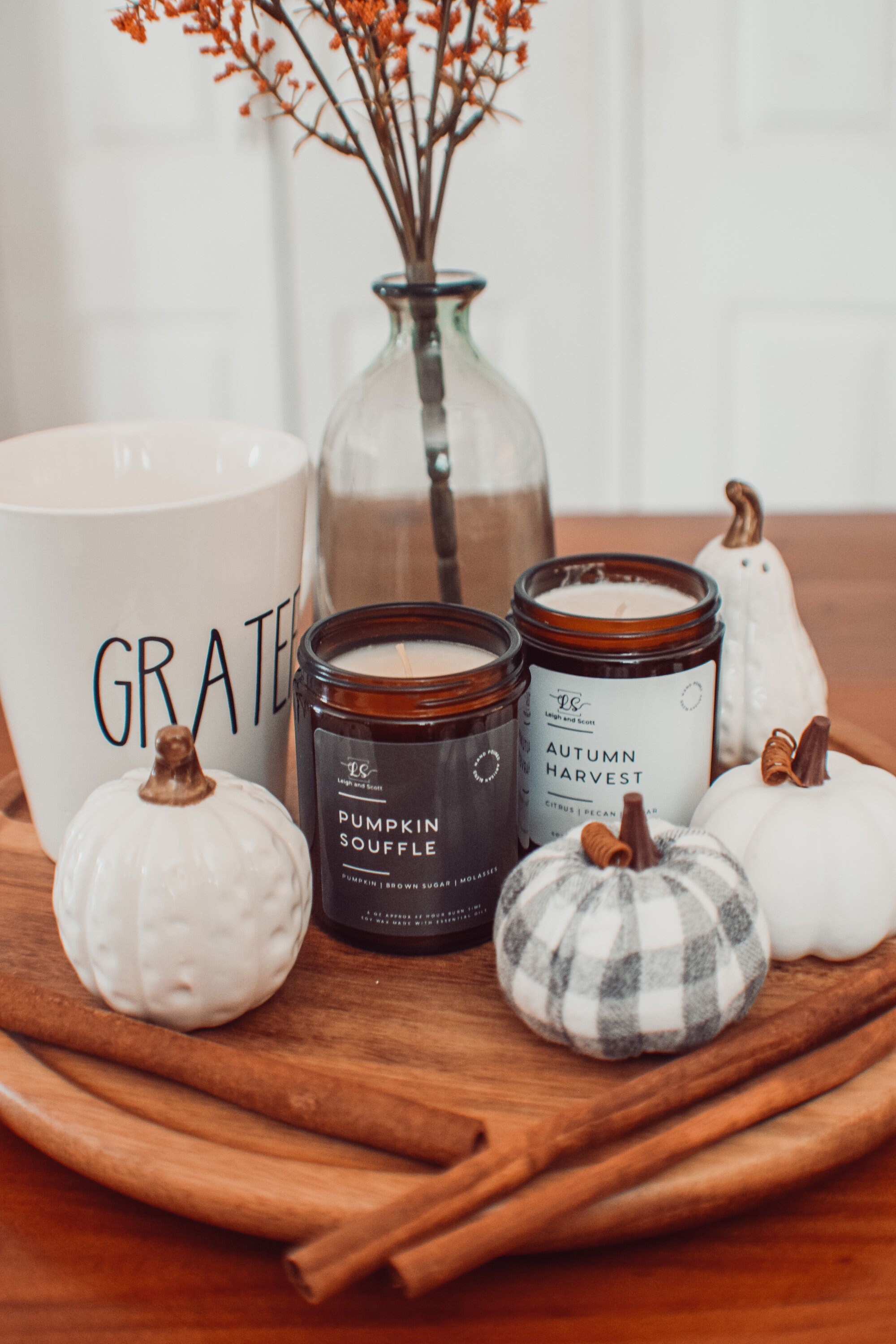 Harvest on the Hudson 100% Soy Wax Candle main image 1