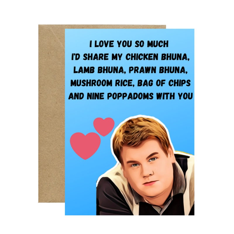 Gavin and Stacey valentines day card smithy inspired funny Etsy