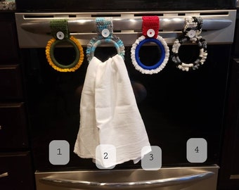 Crocheted Towel Holders