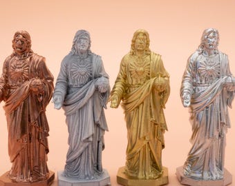 Jesus Miniature, Dollhouse Decor, Diorama Accessory, Collectible Display, Dolls House, Statue, Christian Figurine, Dollhouse Church