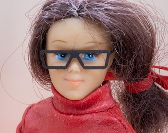1:12th 3d Printed Doll Glasses Miniature, Dollhouse Decor, Diorama Accessory, Fashion Display, Dolls house, Doll accsesory