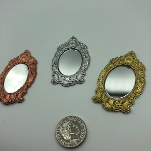 Ornate oval mirrors, Decorative accessories, Interior decor, Mirror
