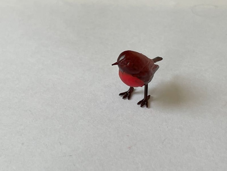 Little miniature Robin Redbreast image 7