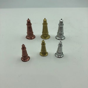 Detailed Miniature Lighthouse Figurine | Tiny Coastal Decor | Mini Nautical Collectible | Small Lighthouse Model for Displays and Gifts