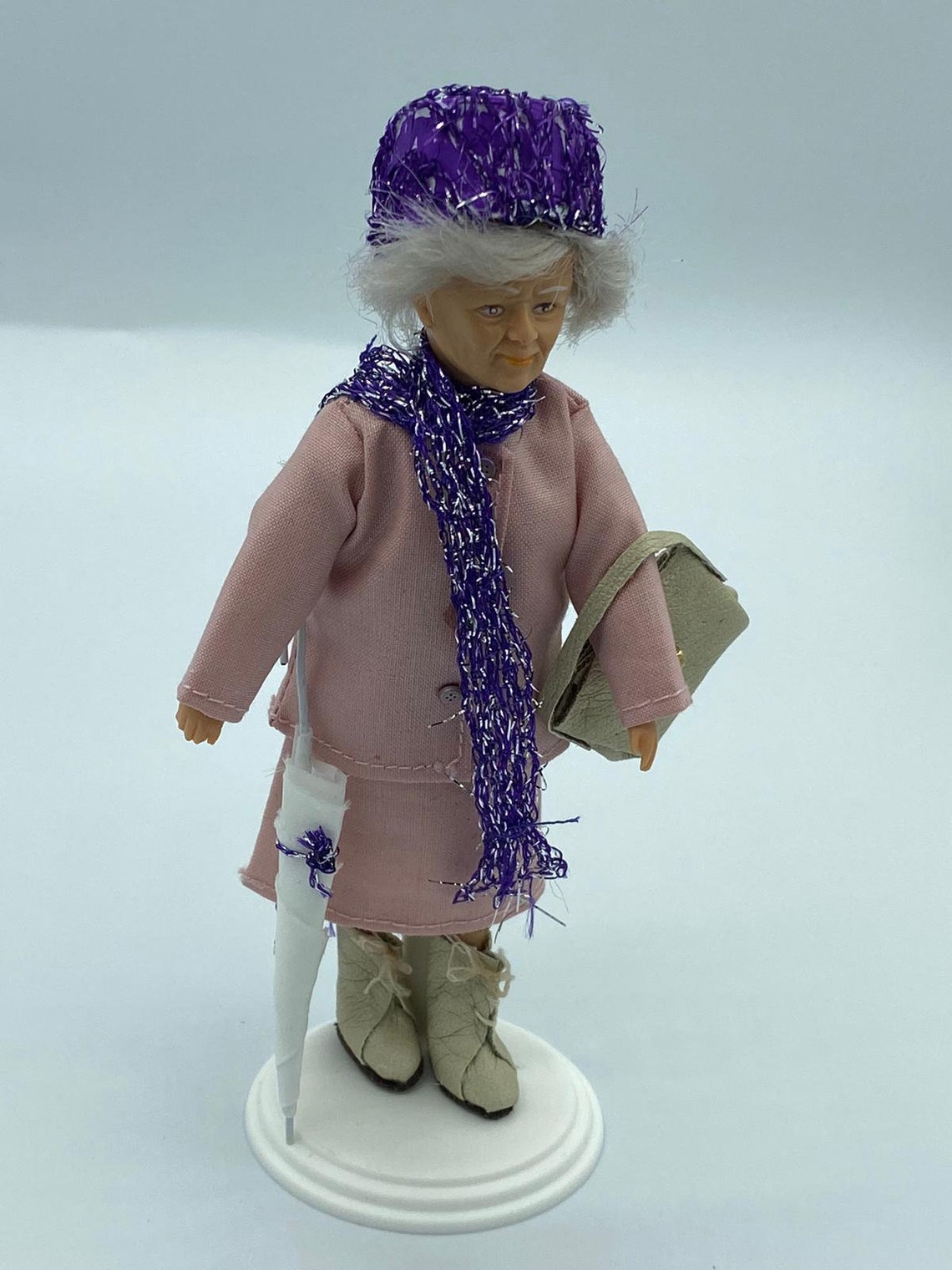 112 Classy Elderly lady doll Etsy