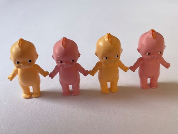 キューピー人形ミニチュア、ドールハウス装飾、キューピー人形、小さな