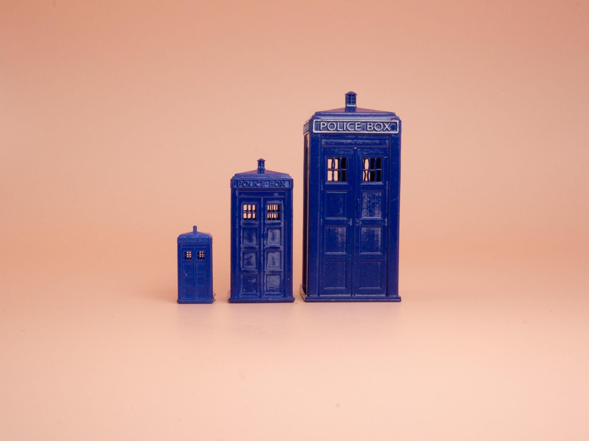 Miniature Resin English Police Box: Dollhouse Diorama Decor - Etsy Israel, image size:2048x1536