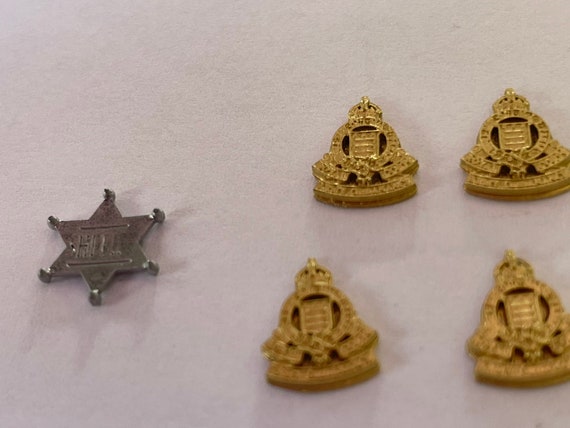 Army Sheriff Badges Miniature, Armed Forces Sign, Military Uniform