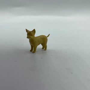 Yorkshire Terrier dog miniature, Yorkie ornament, small dog figurine, dollhouse accessories, Yorkie gift, puppy decor, pet keepsake