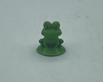 Miniature frog ornament