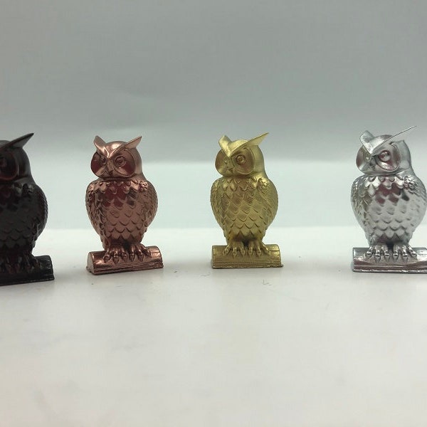 Miniature Owl Statue, Miniature bird, owl statue