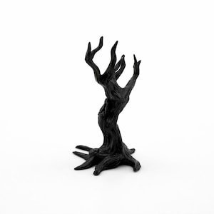 Spooky Tree Miniature, Gothic Decor, Halloween Decor, Diorama Prop, Dolls House, Halloween Gothic Decor, Dollhouse Decor