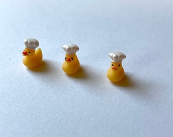 Tiny little chef ducks