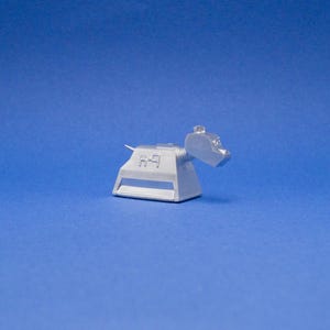 Resin 3D Printed Robot Dog: Sci-Fi Miniature Figurine