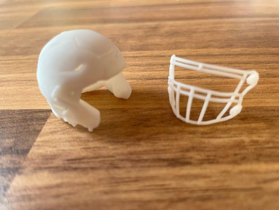 Football Helmet Unpainted Miniature, Dollhouse Decor, Diorama Accessory, Collectible Display, Sport, Small Helmet, Nfl Helmet - Etsy Football Helmet Unpainted Miniature, Dollhouse Decor, Diorama Accessory, Collectible Display, Sport, Small Helmet, Nfl Helmet - Etsy