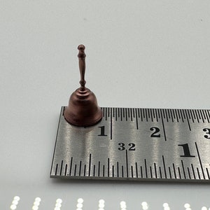 Hand Bell Musical Instrument - Miniature Bell for Music Lovers, Collectible Bell Figurine, Small Decorative Bell Gift.