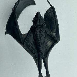 X-Large Hanging Bat Miniature: Spooky Dollhouse Decor