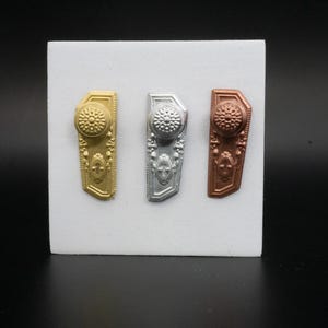 Dolls House Door Knobs: Miniature Decorative Hardware, DIY Project Accessory