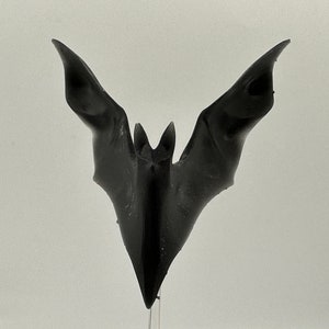 Miniature Resin Bat: Spooky Halloween Dollhouse Decor