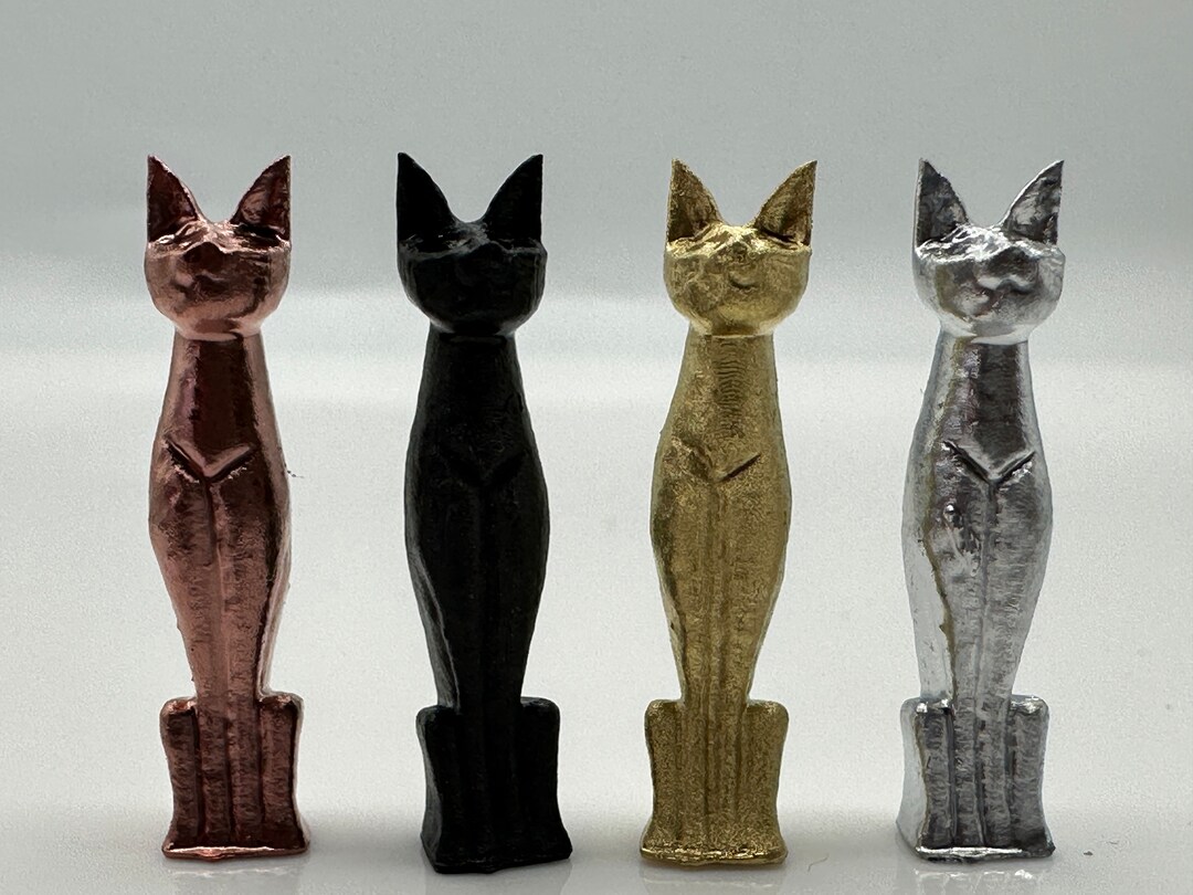 Egyptian Miniature Cat Statue Etsy