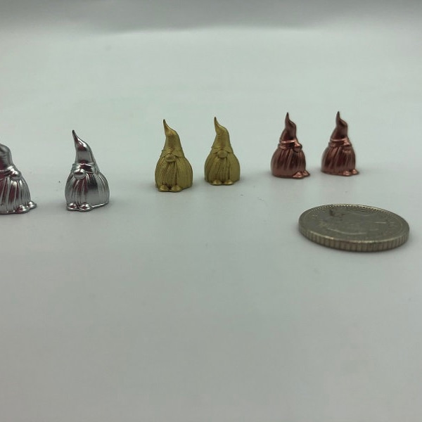 Tiny miniature garden gnomes