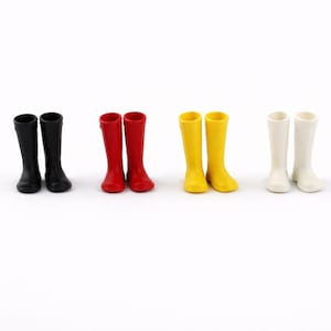 Little Wellington Boots Miniature, Dollhouse Decor, Diorama Accessory, Collectible Display, Tiny Boots, Clothing, Rain wellies