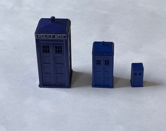 Miniature police boxes