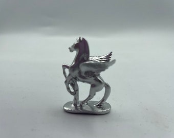 Pegasus statue miniature, winged horse figurine, fantasy animal sculpture, tiny mythical decor, small ornament, collectible horse model
