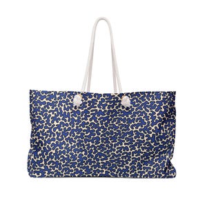 Stylish Weekender Bag with Abstract Pattern, Travel Tote, Beach Bag, Gym Bag, Overnight Bag, Gift for Her