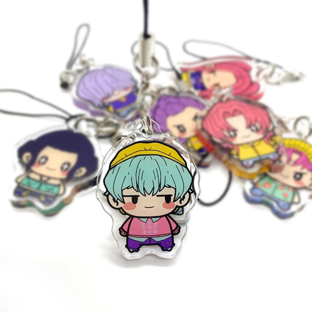 Jinu Keychains Kpop Demon Hunters Phone Charms, Keychains, Kpop Gift, Cute Gift, Mira ...
