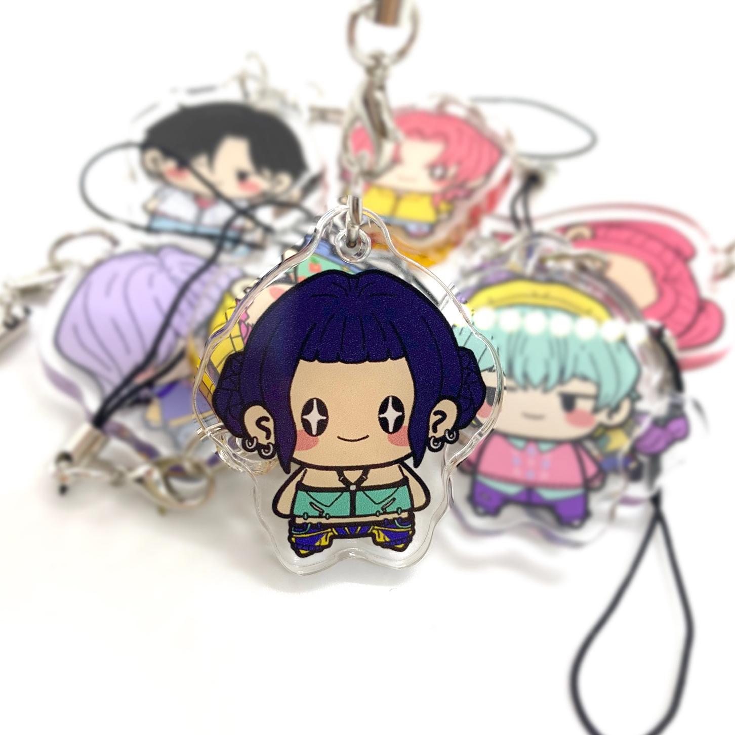 Jinu Keychains Kpop Demon Hunters Phone Charms, Keychains, Kpop Gift, Cute Gift, Mira ...