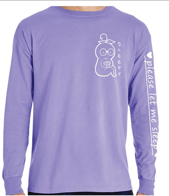 Kawaii Purple Shirt Comfort Colors Cute 