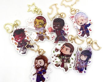 Baldur&#39;s Gate 3 Charm, astarion, gale, laezel, shadowheart, halsin, wyll, karlach