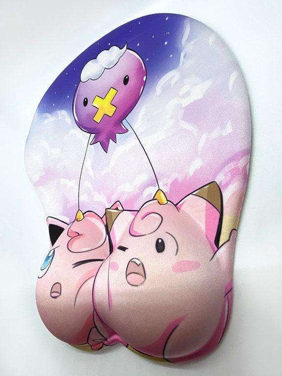 Tapis de souris Pokemon Oppai, tapis de souris Pastel, tapis de souris  mignon, Pokemon, Clefairy, Jigglypuff, Drifloon, cadeau Gamer, tapis de  souris