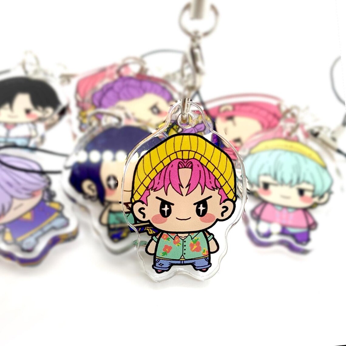 Jinu Keychains Kpop Demon Hunters Phone Charms, Keychains, Kpop Gift, Cute Gift, Mira ...