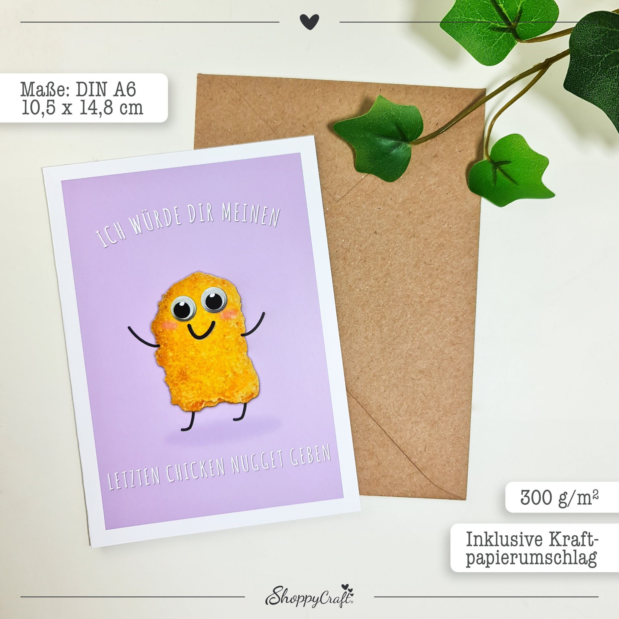 Vielucks Carte D'anniversaire Amusante Avec Enveloppe, Cadeau Amusant