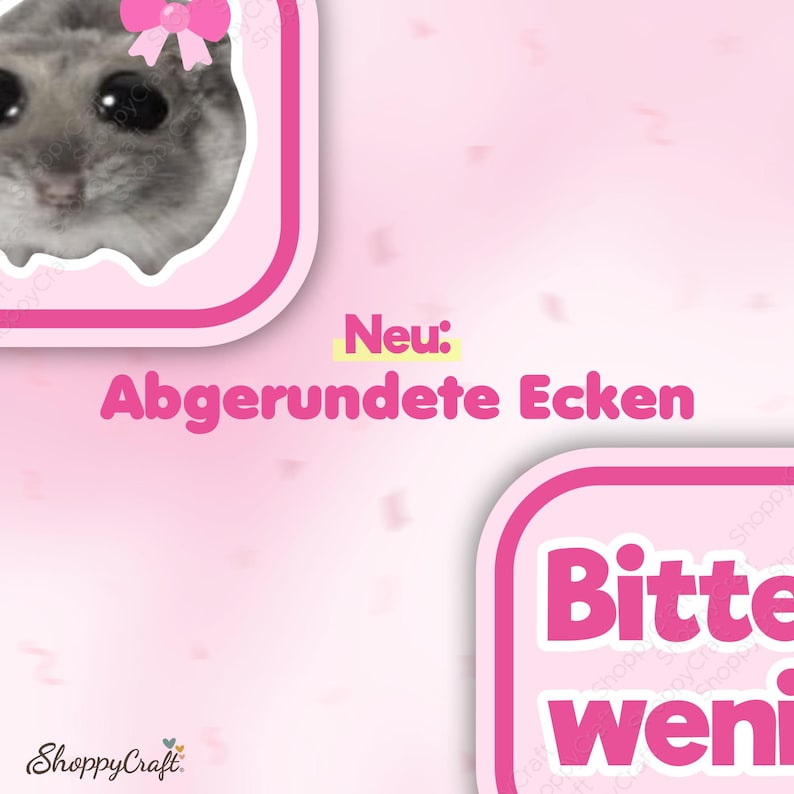 Imán para coche con forma de hámster triste "Por favor, ten paciencia" - Letrero para conductores noveles, divertido | Regalo para mejor amigo, idea para regalar al carnet de conducir, rosa imagen 4