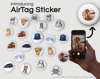 AirTag Sticker, Skins - different designs | Your photo as sticker personalized, skin, cover, case