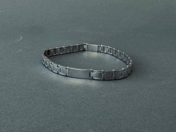 Men Silver Bracelet 925 20 G, Men's Jewelry, Husband Gift