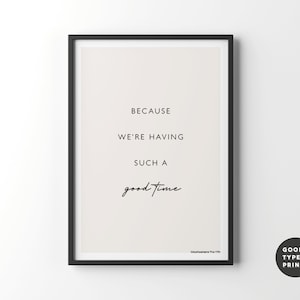 The 17th Inspired | Lyrics Print | Music Poster | A5 A4 A3 | Indie Rock Art | Typography | Gig | Concert | Manchester | Home Gift