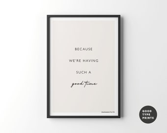 The 17th Inspired | Lyrics Print | Music Poster | A5 A4 A3 | Indie Rock Art | Typography | Gig | Concert | Manchester | Home Gift