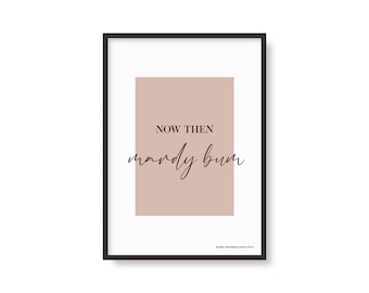 Mardy Inspired Print | Music Poster | A6 A5 A4 A3 A2 A1 50x70cm | Cuddles in the Kitchen | Indie Rock Art | Gig | Concert | Unframed