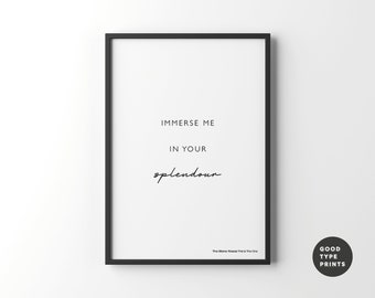 This Is The One Inspired | Lyrics Print | Music Poster | A5 A4 A3 | Indie Rock Art | Gig | Concert | Manchester | Hacienda Gift