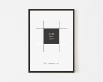 Personalised What3Words Print | Location Gift | A5 A4 A3 A2 A1 | Typography | Wall Art | New Home | Inspirational | Custom Art | Wedding