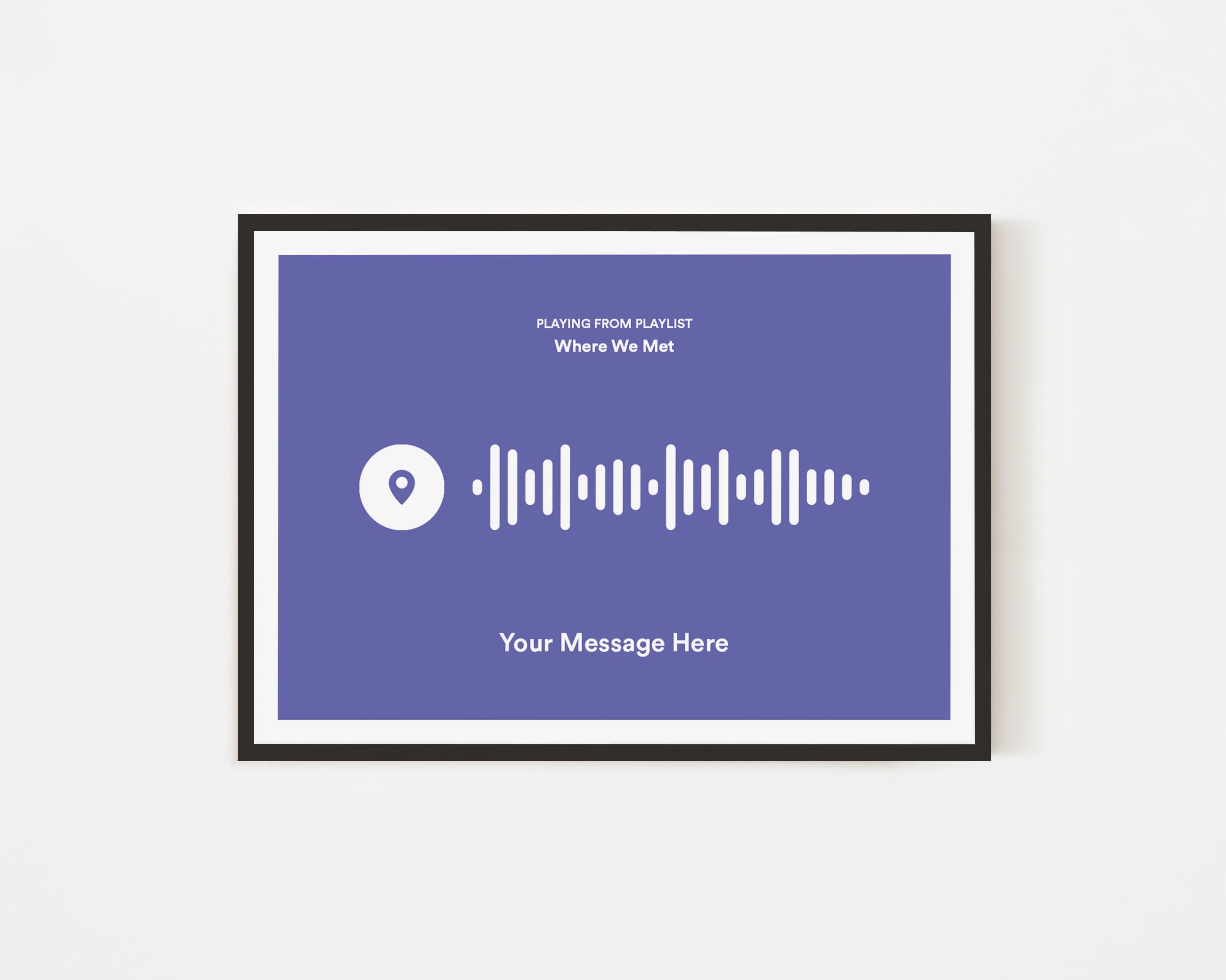 Personalised Music QR Code Song Print Lyrics Print Music Etsy