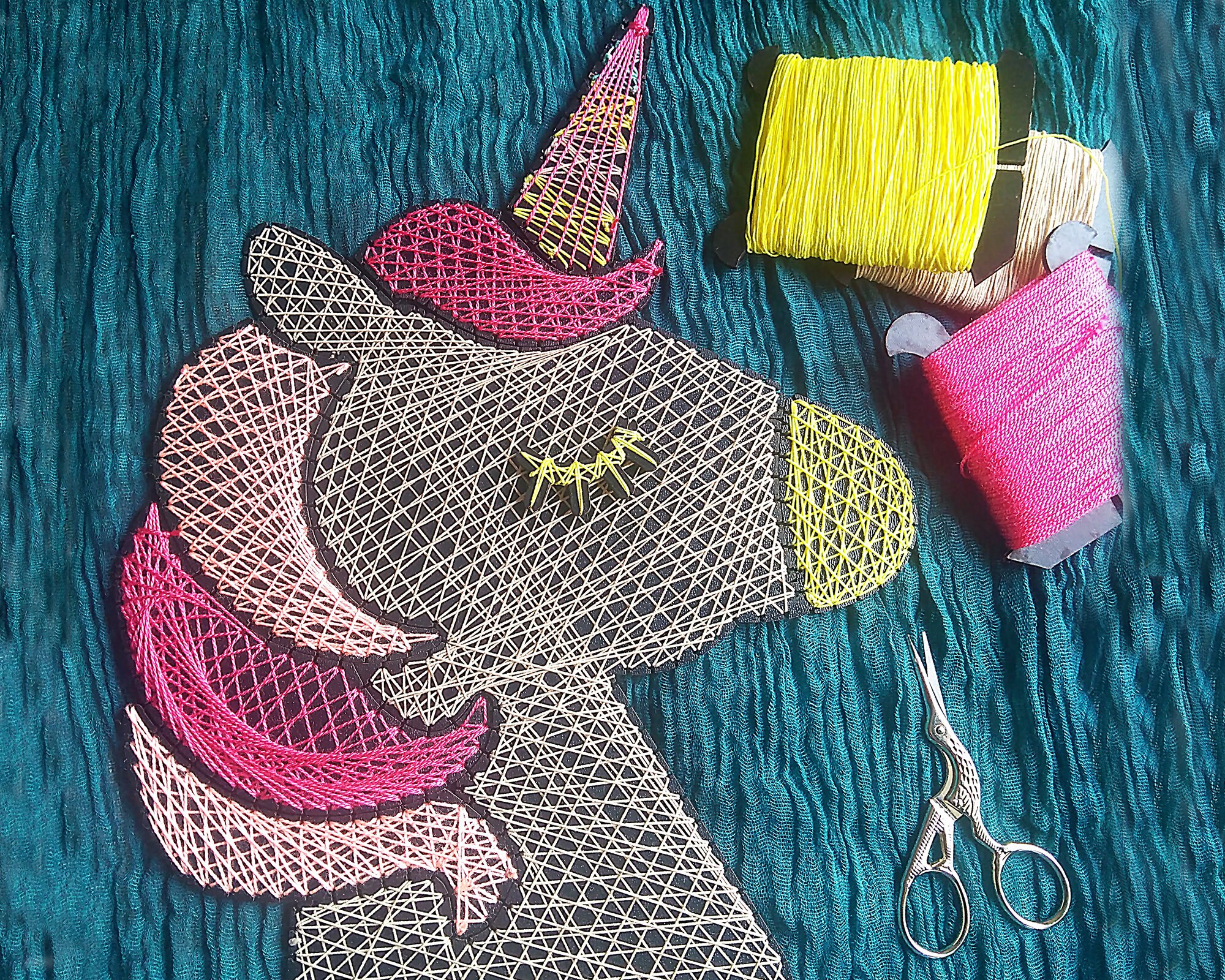 UNICORN String Art Kit Diy Kit for Kids no Nails Needed Etsy