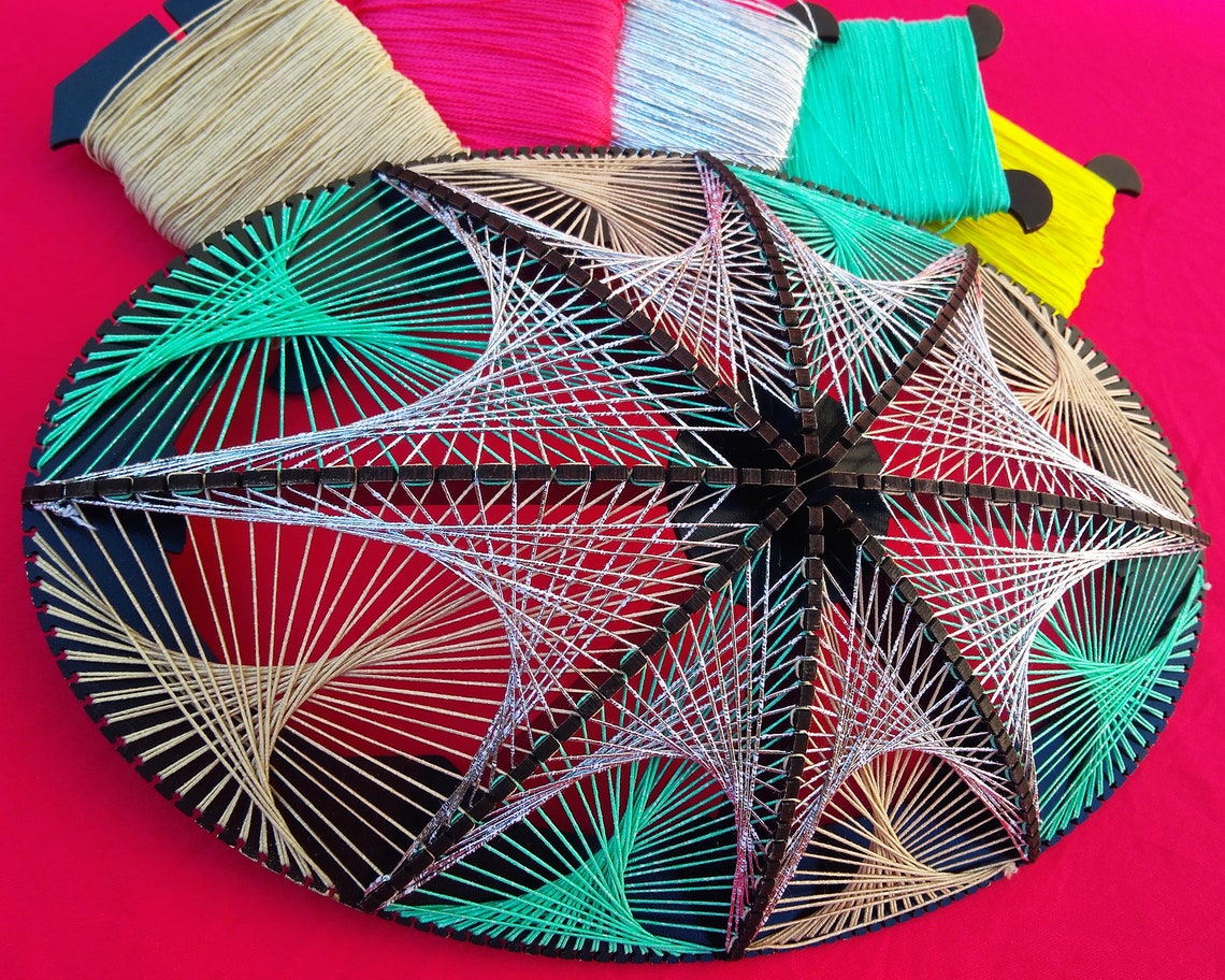 3d String Art Kit 3D Ellipse FREE SHIPPING Etsy